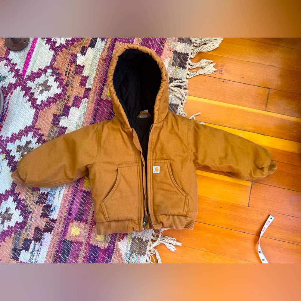 Quilted Carhartt toddler jacket size 2T